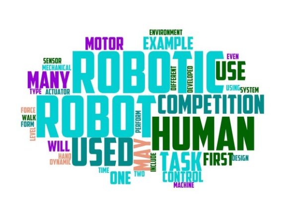 Robotics Typography Wallpaper