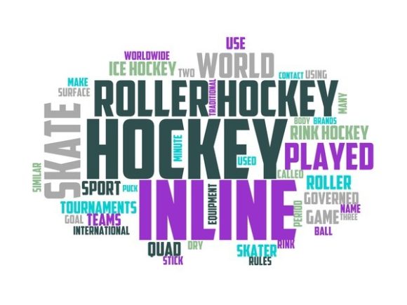 Roller Hockey Typography Tie Dye: Where Athletic Energy Meets Expressive Design