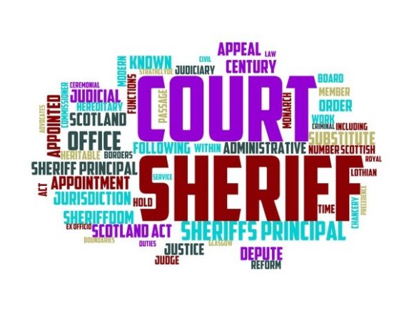 Sheriff Principal Typography Tshirt: A Versatile Hand-Drawn Wordcloud for Creative Professionals