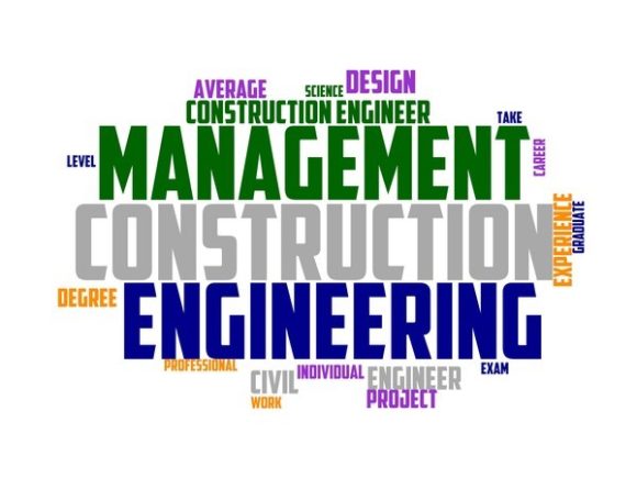 Site Engineer Typography Banner