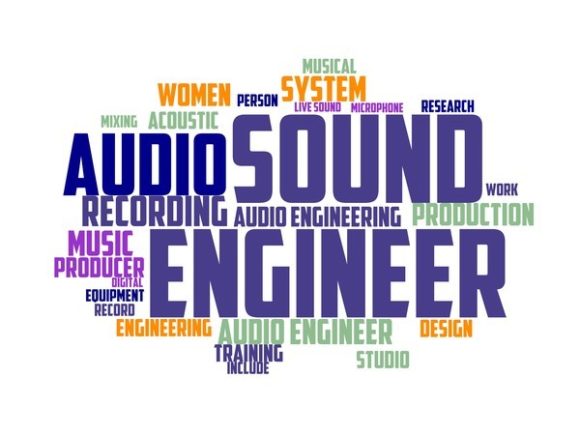 Sound Engineer Typography Wallpaper