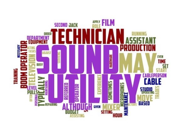 Sound Technician Typography Tumbler