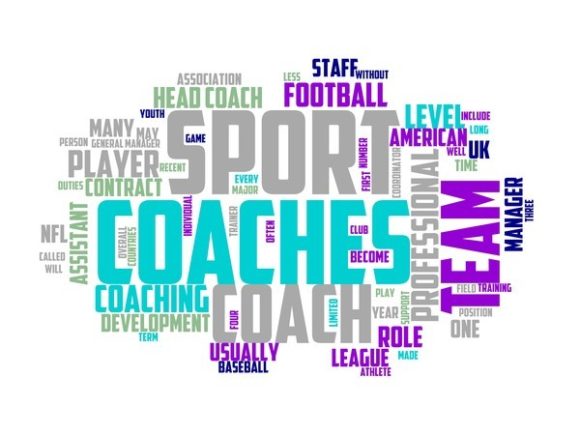Sports Coach Typography Print