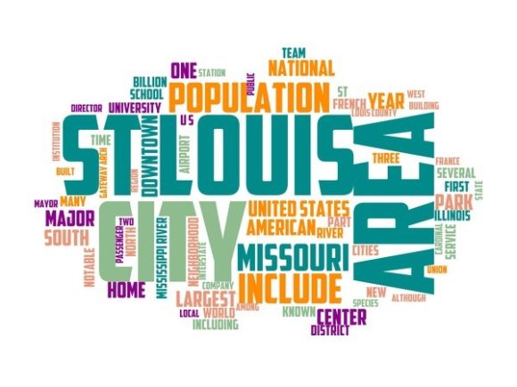 St Louis Typography Book Cover