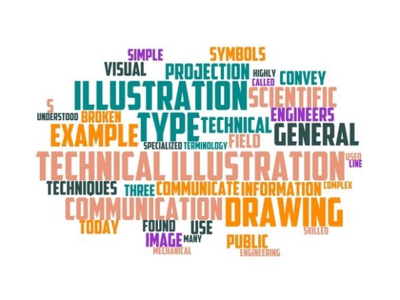 Technical Illustrator Typography Tshirt: A Creative Tool for Designers and Professionals