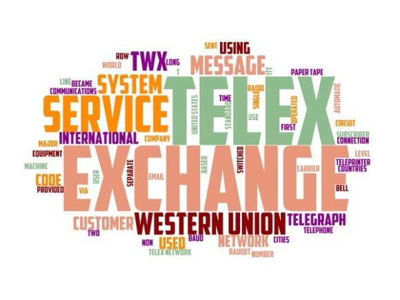Telex Operator Typography Background: A Unique Design for Creative Expression