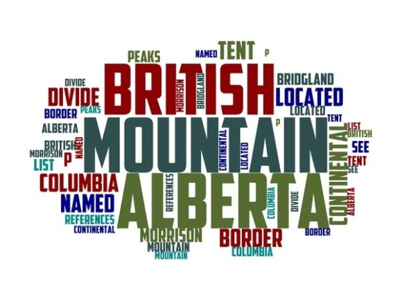 Tent Mountain Typography Crafting