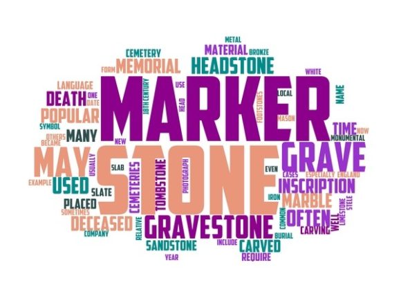 Tombstone Typography Banner